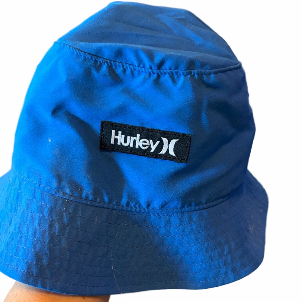 Hurley Vibrant Youth Blue Bucket Hat | EUC | Sz Youth/Kids